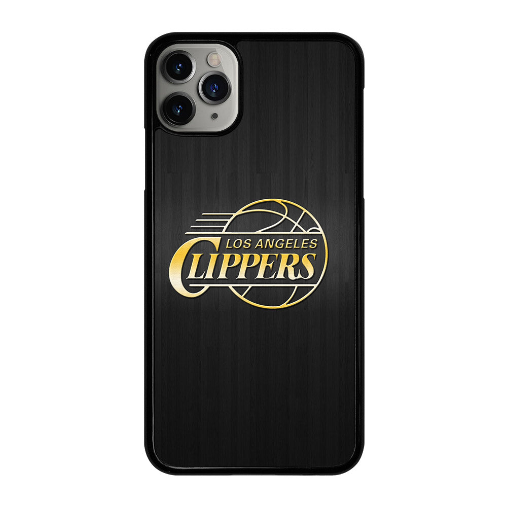 LOS ANGELES CLIPPERS WOODEN GOLD iPhone 11 Pro Max Case Cover
