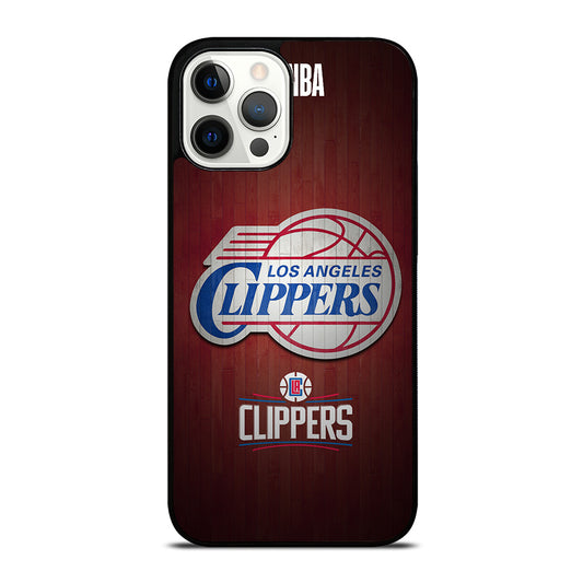 LOS ANGELES CLIPPERS WOODEN LOGO iPhone 12 Pro Max Case Cover