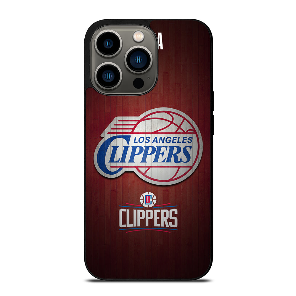 LOS ANGELES CLIPPERS WOODEN LOGO iPhone 13 Pro Case Cover