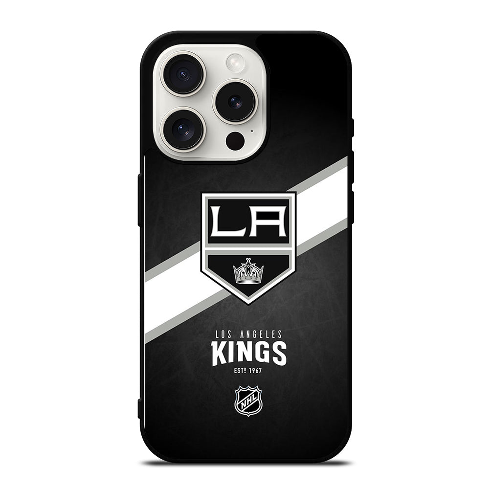 LOS ANGELES KINGS HOCKEY 3 iPhone 15 Pro Case Cover