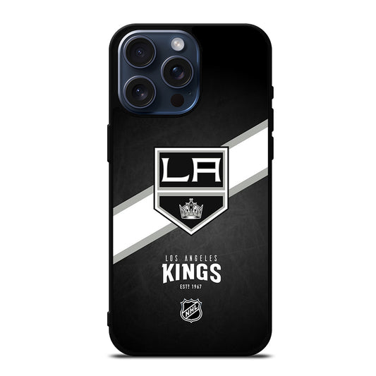 LOS ANGELES KINGS HOCKEY 3 iPhone 15 Pro Max Case Cover