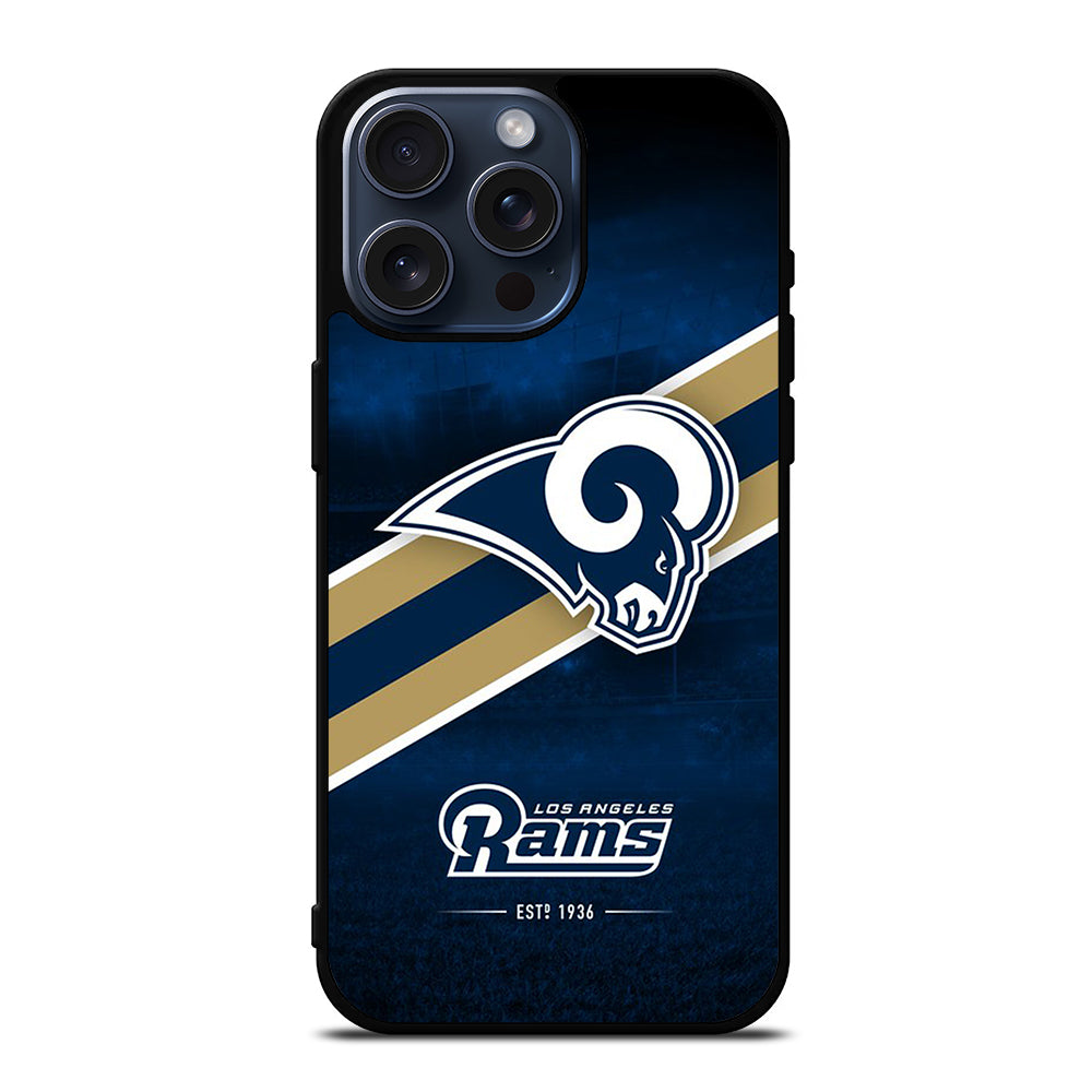LOS ANGELES RAMS FOOTBALL LOGO 2 iPhone 15 Pro Max Case Cover