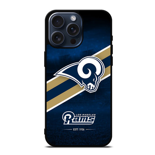 LOS ANGELES RAMS FOOTBALL LOGO 2 iPhone 15 Pro Max Case Cover