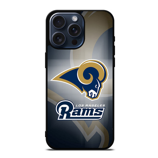 LOS ANGELES RAMS FOOTBALL LOGO 3 iPhone 15 Pro Max Case Cover