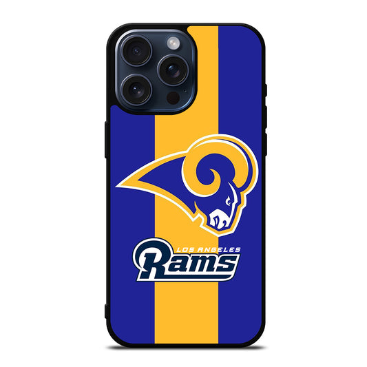 LOS ANGELES RAMS LOGO 3 iPhone 15 Pro Max Case Cover