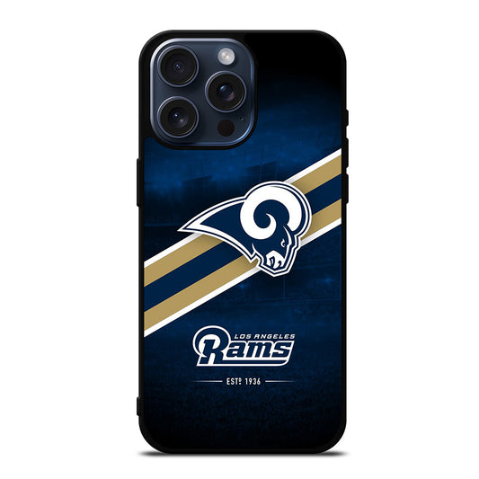 LOS ANGELES RAMS NFL SYMBOL iPhone 15 Pro Max Case Cover