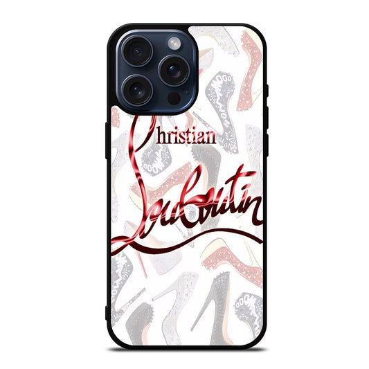 LOUBOUTIN ART LOGO iPhone 15 Pro Max Case Cover