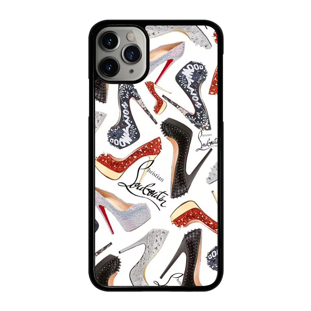 LOUBOUTIN LOGO PATTERN iPhone 11 Pro Max Case Cover