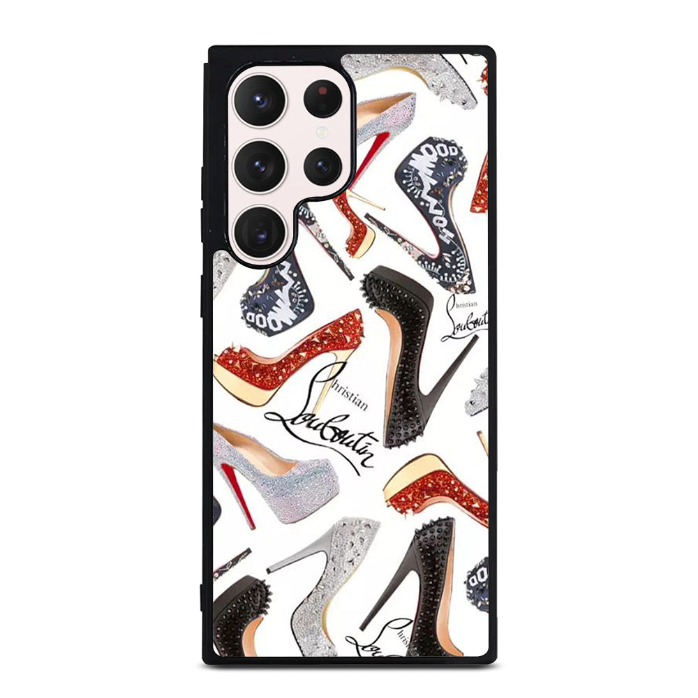 LOUBOUTIN LOGO PATTERN Samsung Galaxy S23 Ultra Case Cover