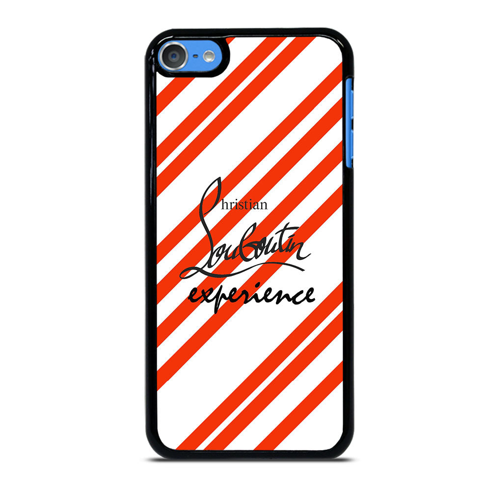 LOUBOUTIN LOGO STRIPE iPod Touch 7 Case Cover