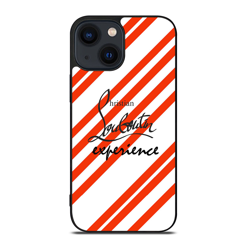 LOUBOUTIN LOGO STRIPE iPhone 14 Plus Case Cover