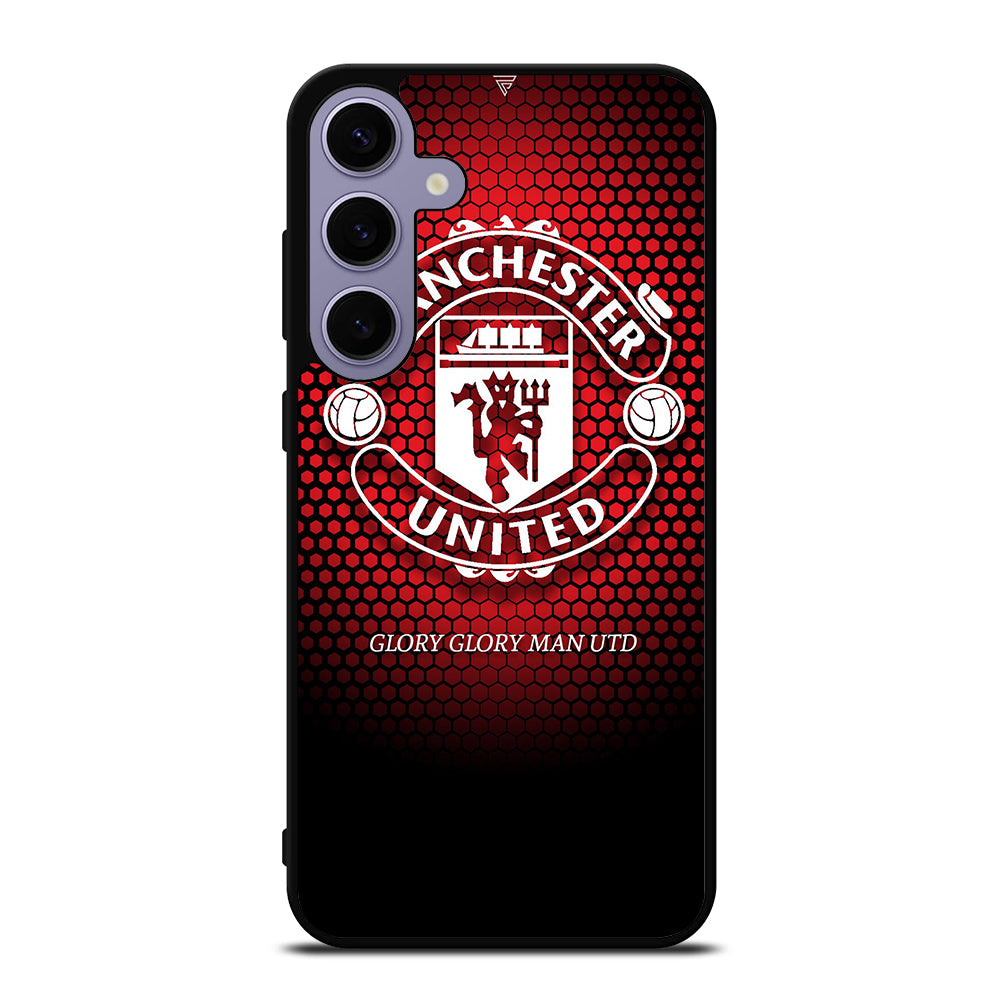 MANCHESTER UNITED SOCCER LOGO 1 Samsung Galaxy S24 Plus Case Cover