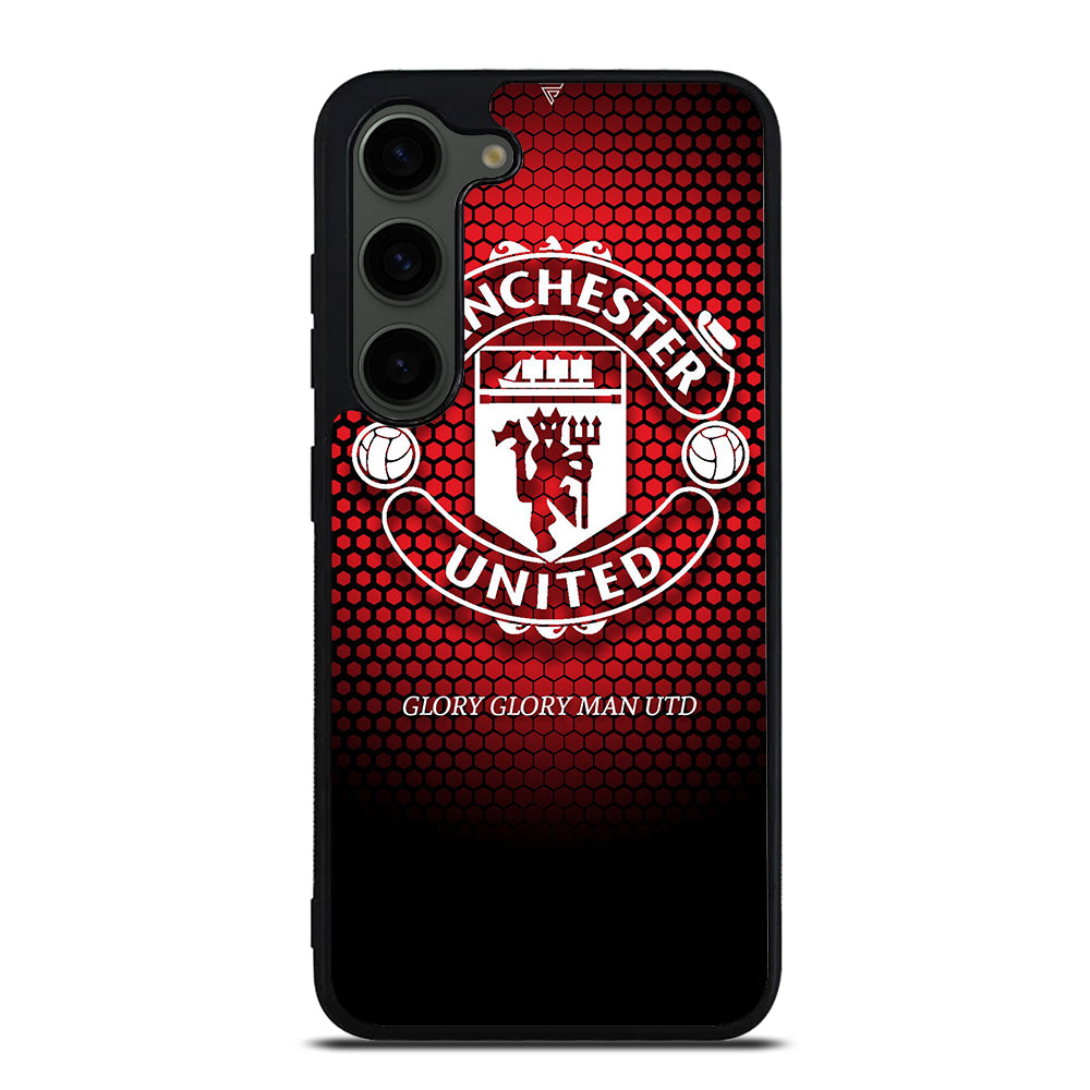 MANCHESTER UNITED SOCCER LOGO 1 Samsung Galaxy S23 Plus Case Cover