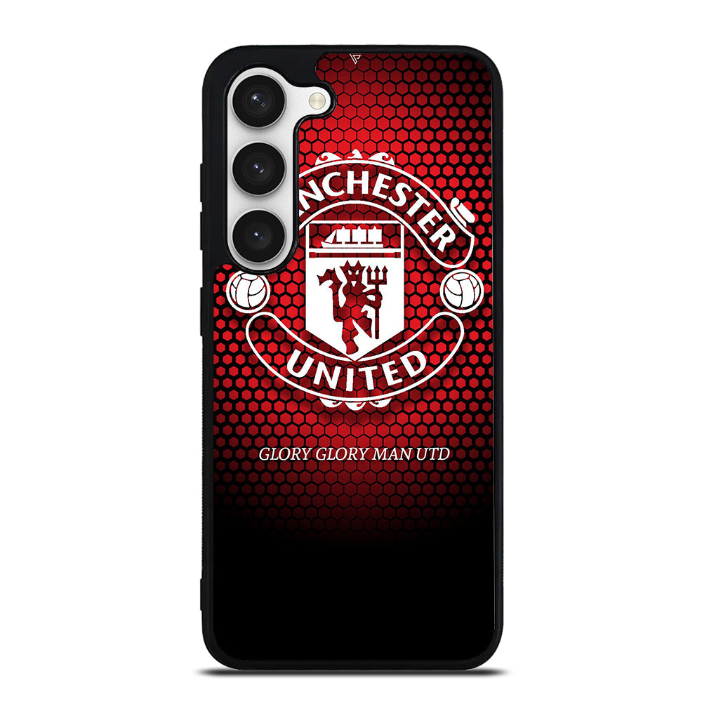 MANCHESTER UNITED SOCCER LOGO 1 Samsung Galaxy S23 Case Cover