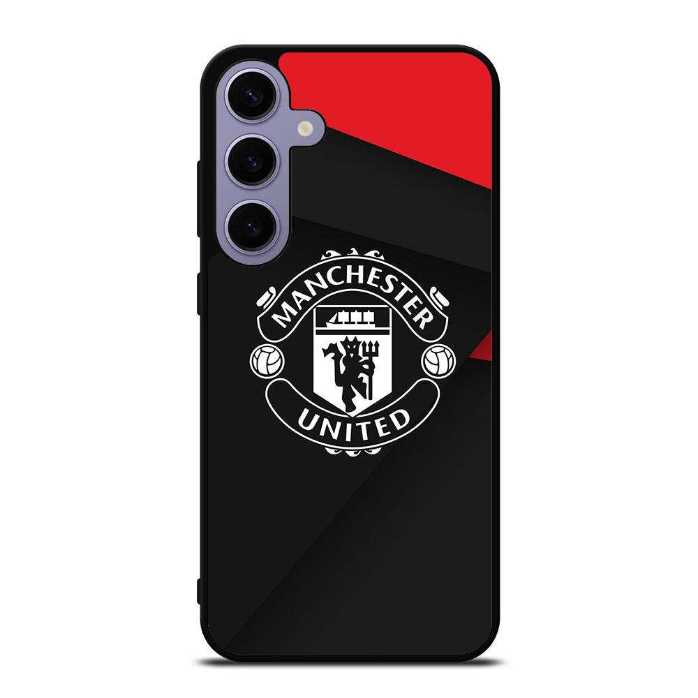 MANCHESTER UNITED SOCCER LOGO 2 Samsung Galaxy S24 Plus Case Cover