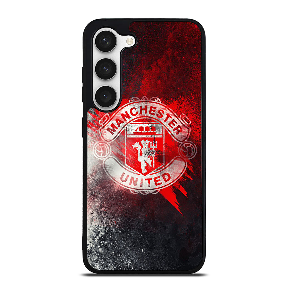 MANCHESTER UNITED SOCCER LOGO 3 Samsung Galaxy S23 Case Cover
