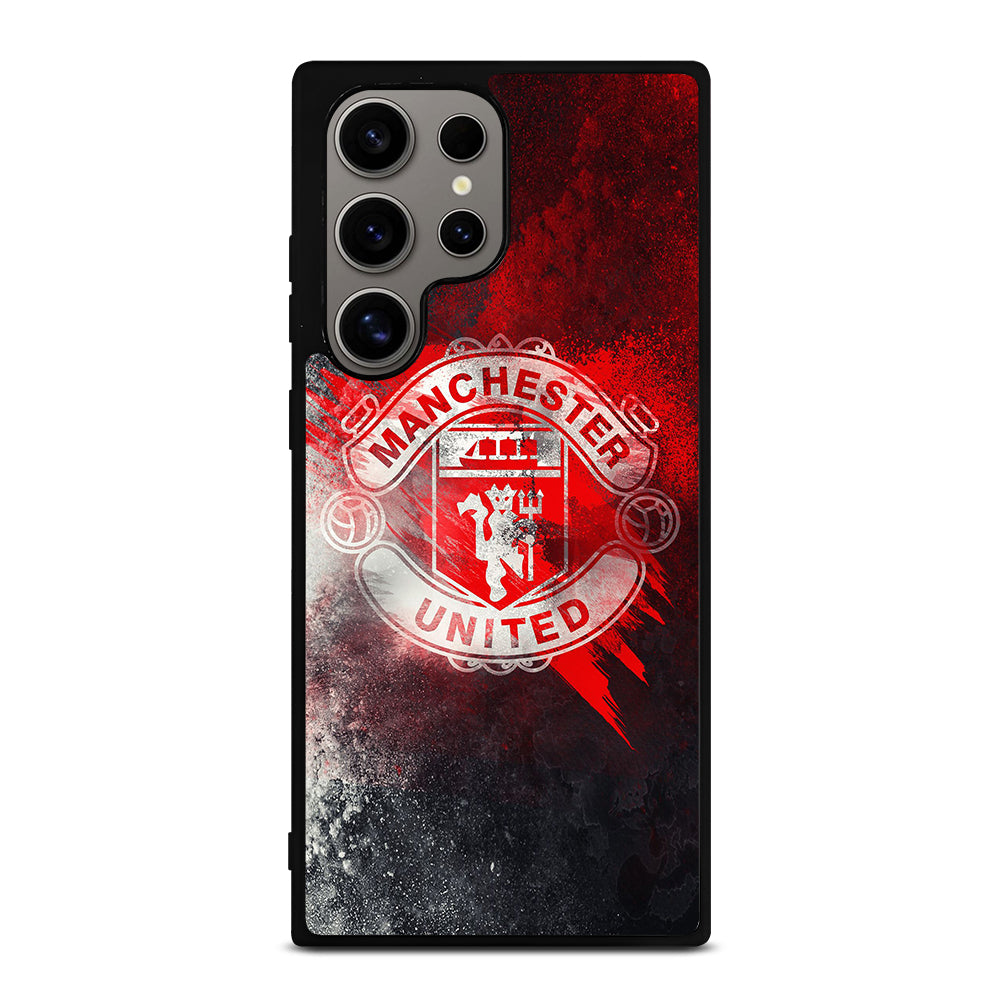 MANCHESTER UNITED SOCCER LOGO 3 Samsung Galaxy S24 Ultra Case Cover