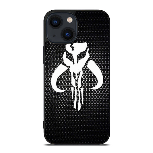 MANDALORIAN METAL LOGO iPhone 14 Plus Case Cover