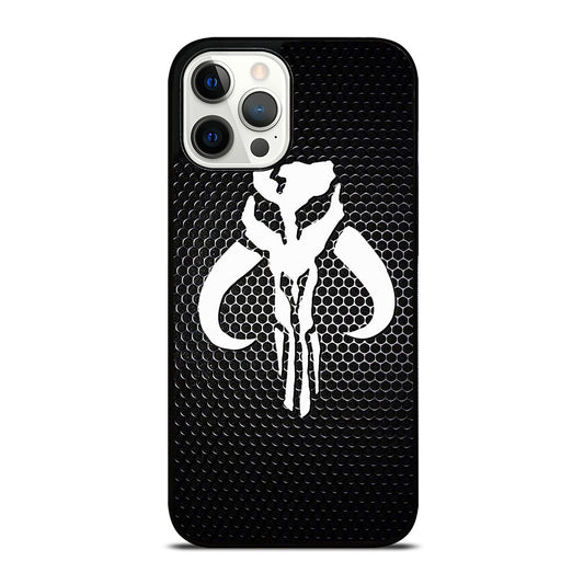 MANDALORIAN METAL LOGO iPhone 12 Pro Max Case Cover