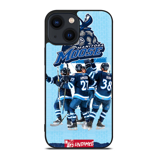 MANITOBA MOOSE NHL LOGO 2 iPhone 14 Plus Case Cover