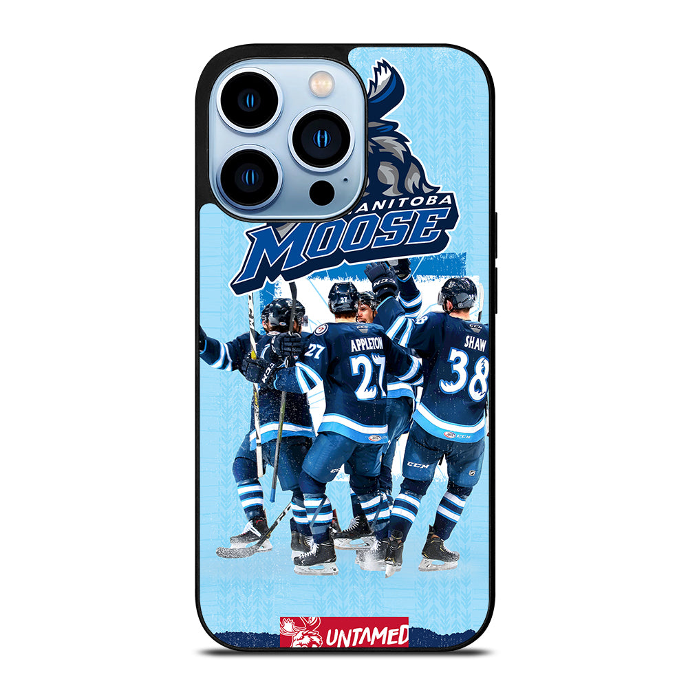 MANITOBA MOOSE NHL LOGO 2 iPhone 13 Pro Max Case Cover