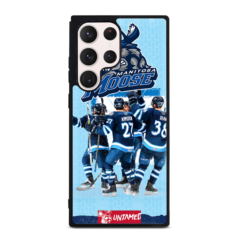 MANITOBA MOOSE NHL LOGO 2 Samsung Galaxy S23 Ultra Case Cover