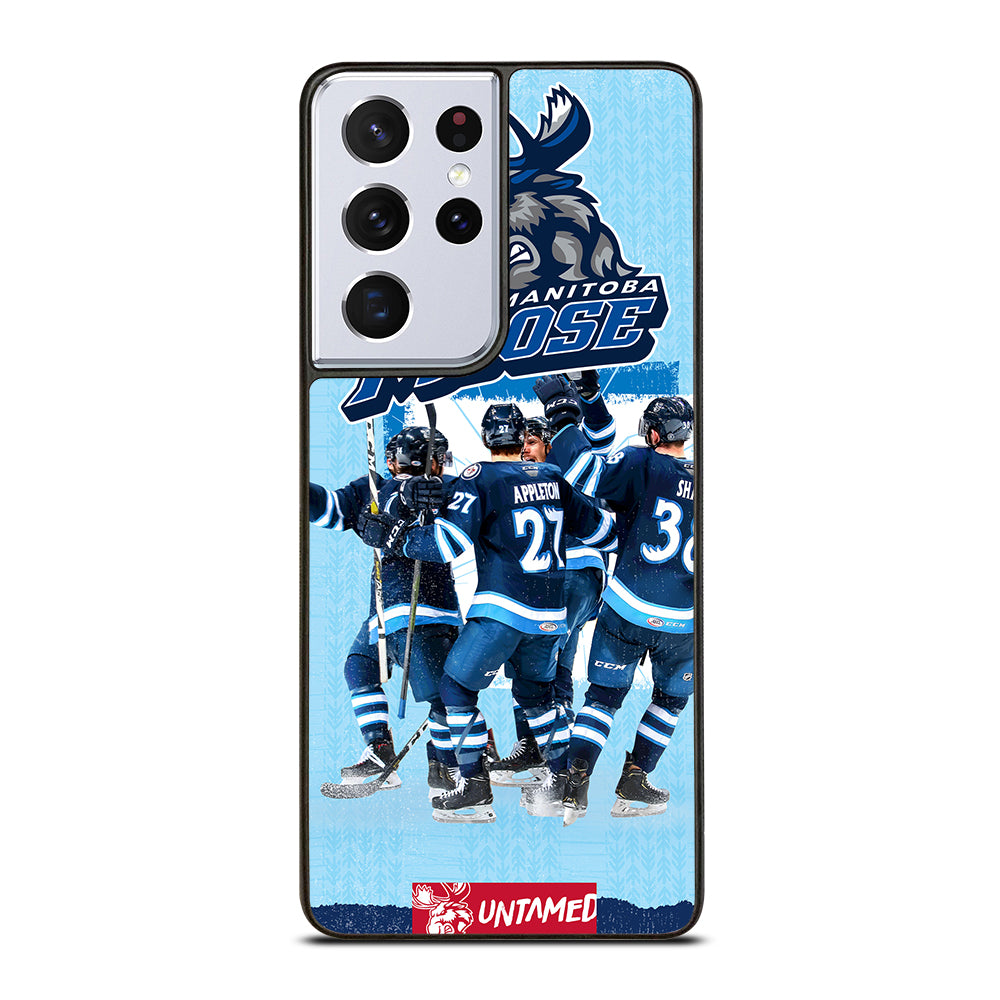 MANITOBA MOOSE NHL LOGO 2 Samsung Galaxy S21 Ultra Case Cover