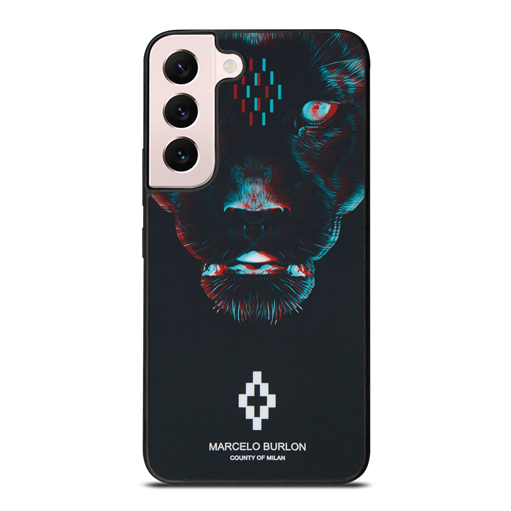 MARCELO BURLON BLACK PANTHER Samsung Galaxy S22 Plus Case Cover