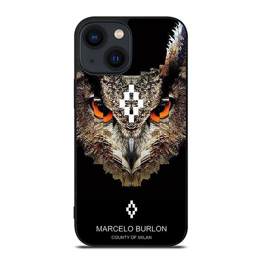 MARCELO BURLON OWL NEW iPhone 14 Plus Case Cover