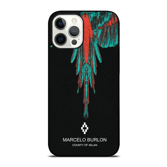 MARCELO BURLON BIRD 2 iPhone 12 Pro Max Case Cover