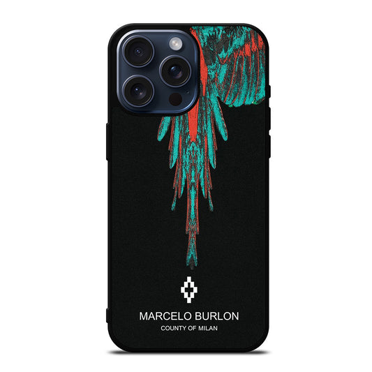 MARCELO BURLON BIRD 2 iPhone 15 Pro Max Case Cover