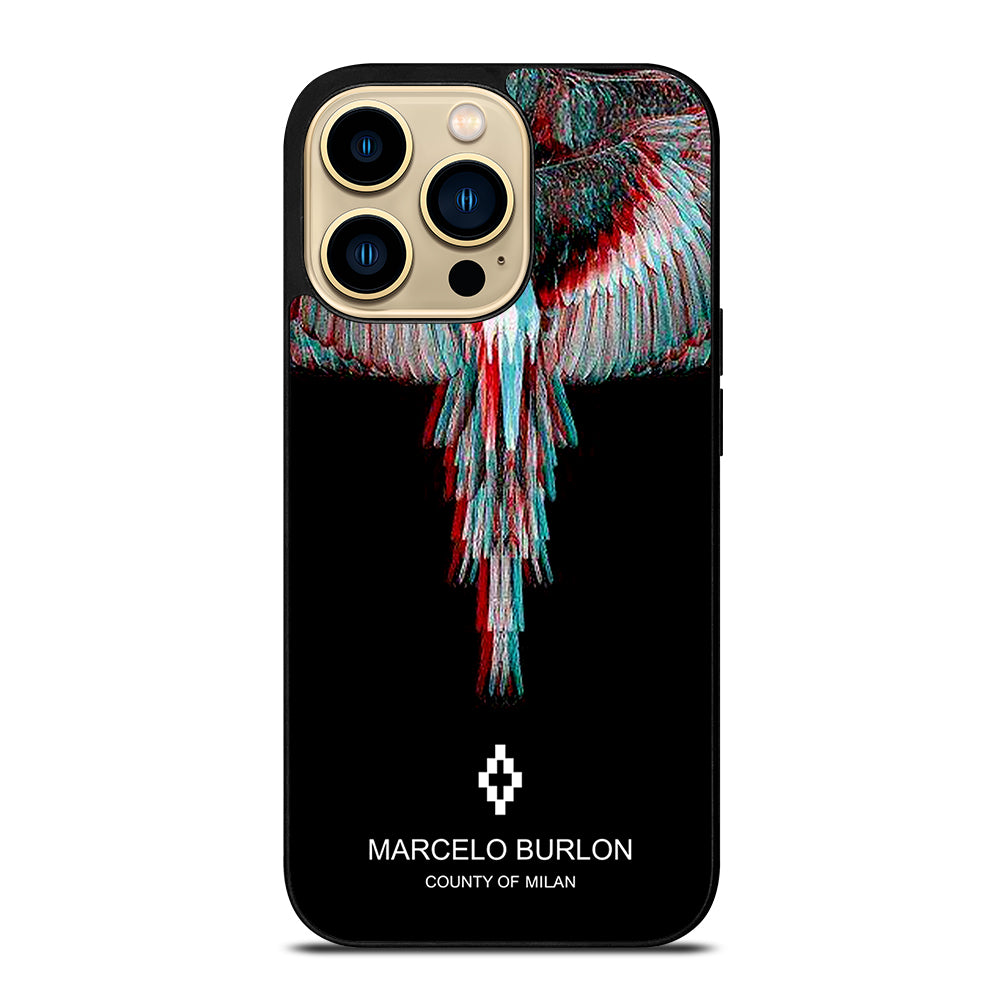 MARCELO BURLON BIRD iPhone 14 Pro Max Case Cover