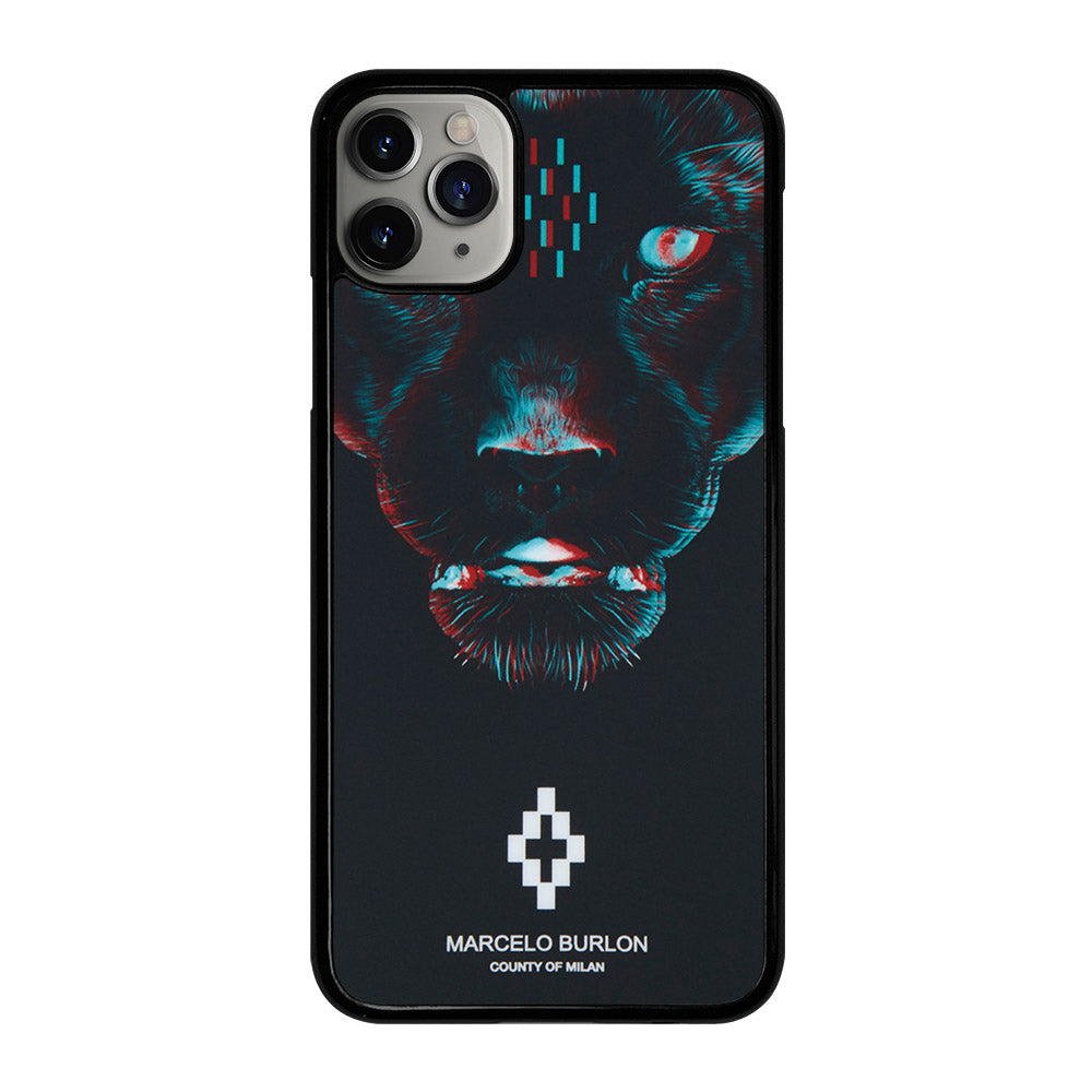 MARCELO BURLON BLACK PANTHER iPhone 11 Pro Max Case Cover