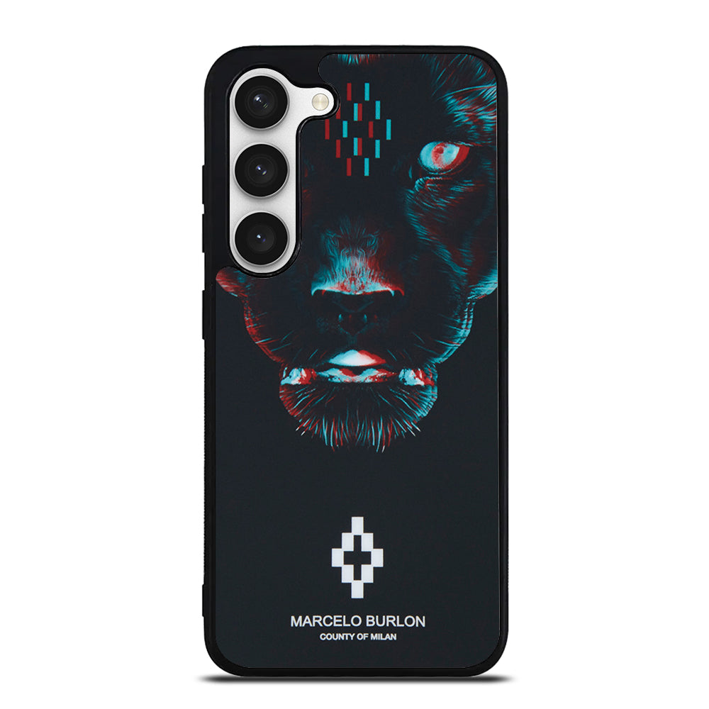 MARCELO BURLON BLACK PANTHER Samsung Galaxy S23 Case Cover