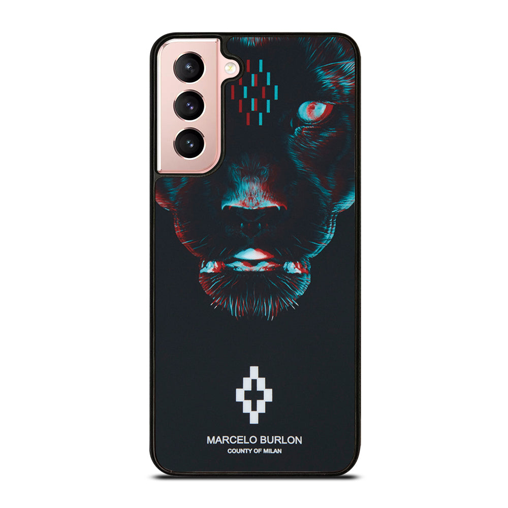 MARCELO BURLON BLACK PANTHER Samsung Galaxy S21 Case Cover