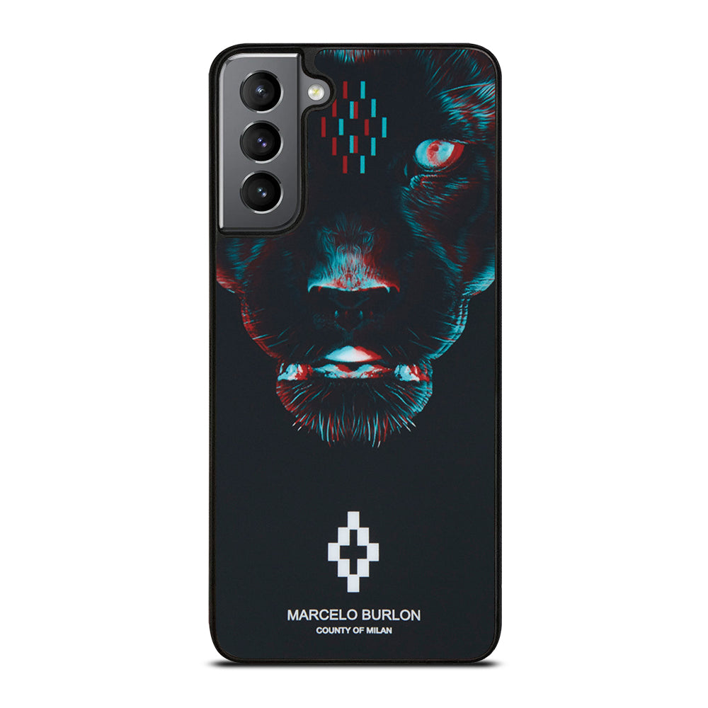 MARCELO BURLON BLACK PANTHER Samsung Galaxy S21 Plus Case Cover