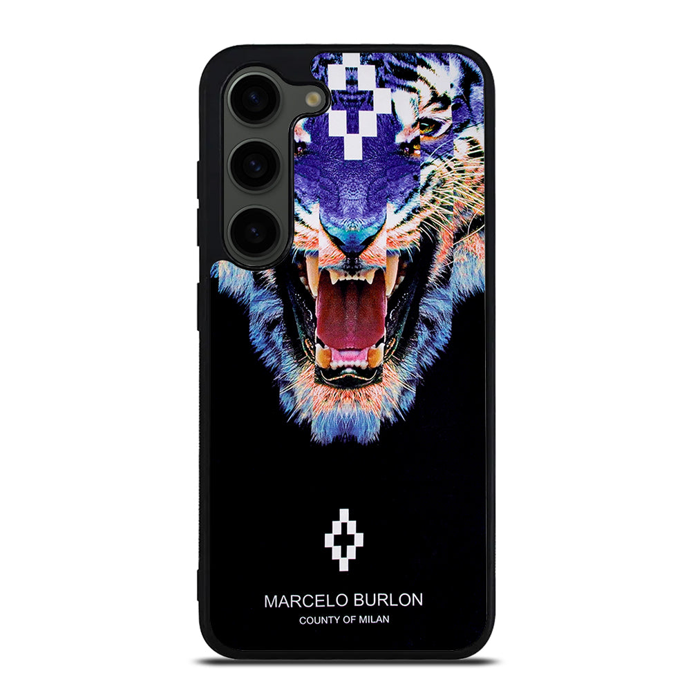 MARCELO BURLON BLUE LION Samsung Galaxy S23 Plus Case Cover