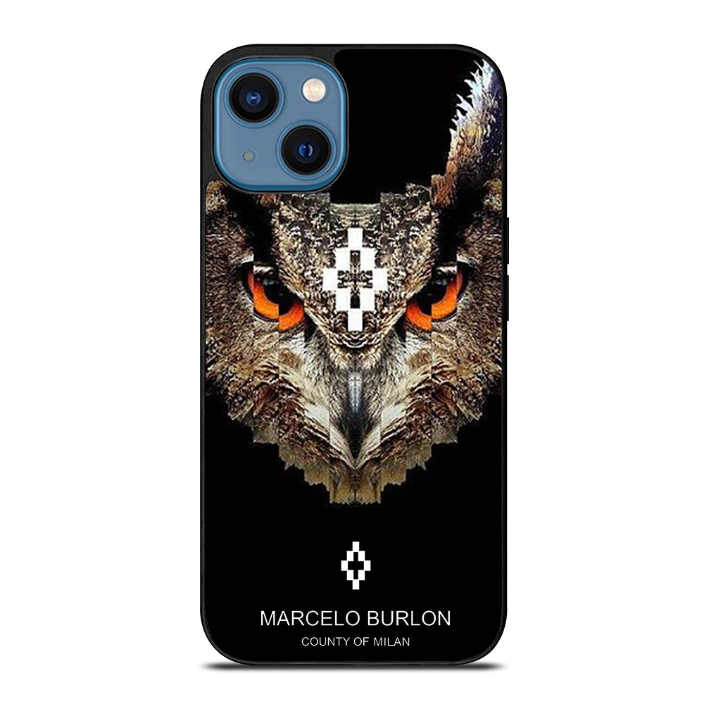 MARCELO BURLON OWL NEW iPhone 14 Case Cover