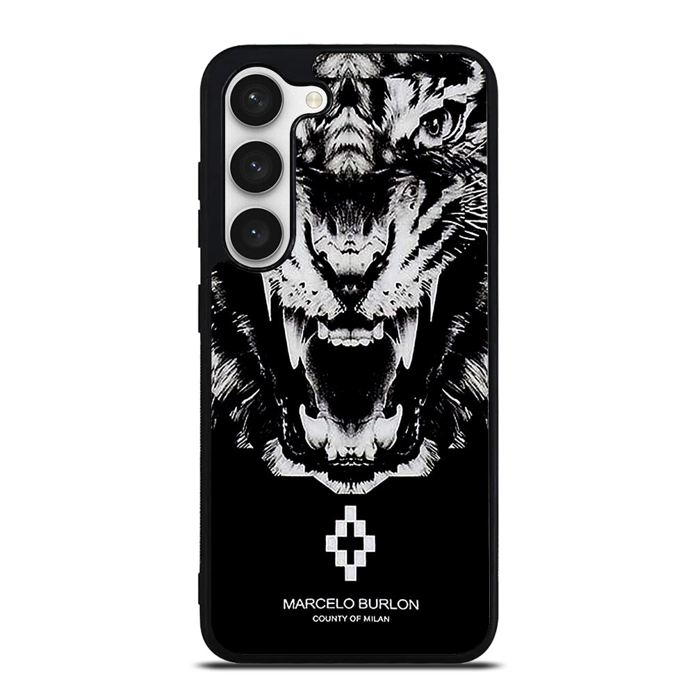 MARCELO BURLON WHITE LION Samsung Galaxy S23 Case Cover