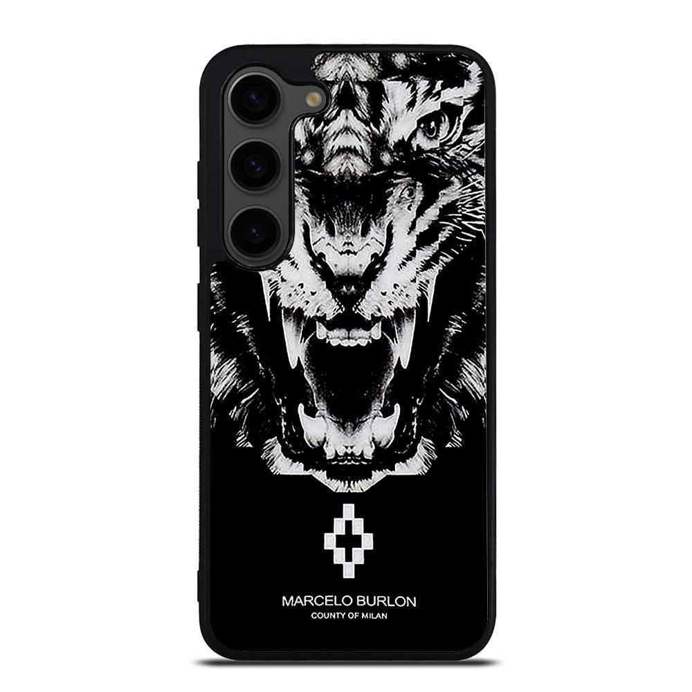 MARCELO BURLON WHITE LION Samsung Galaxy S23 Plus Case Cover