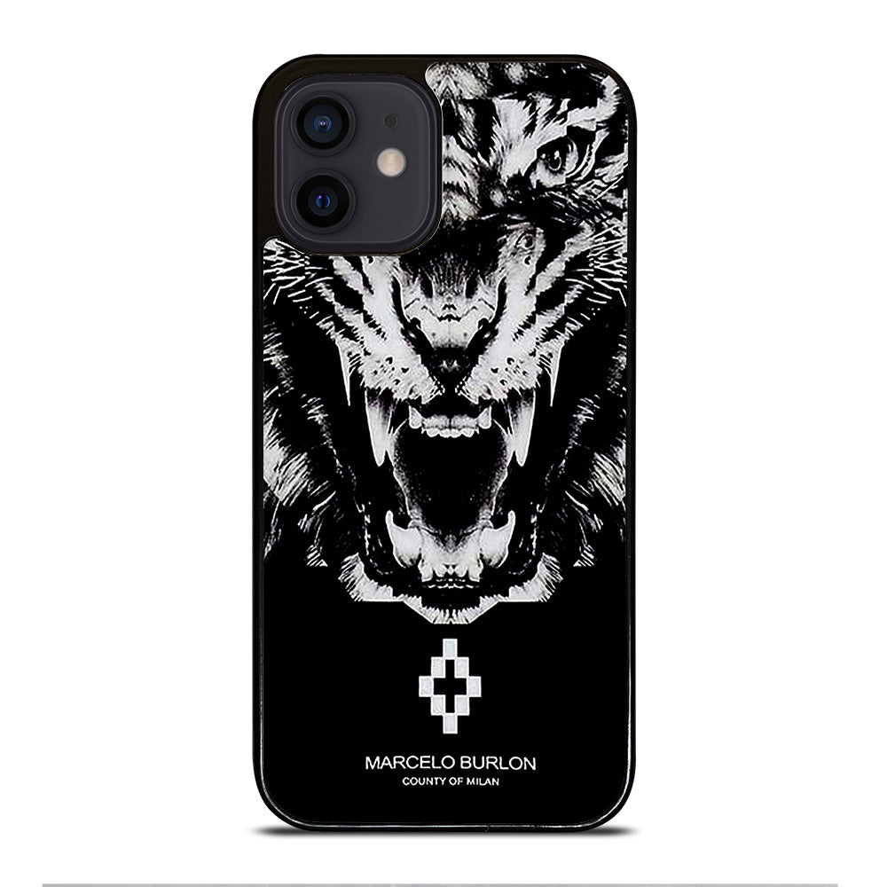 MARCELO BURLON WHITE LION iPhone 12 Mini Case Cover