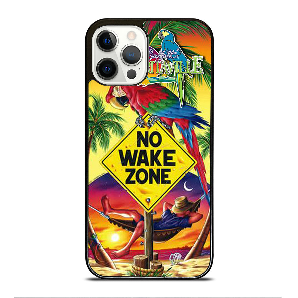MARGARITAVILLE JIMMY BUFFETT'S NO WAKE ZONE iPhone 12 Pro Case Cover