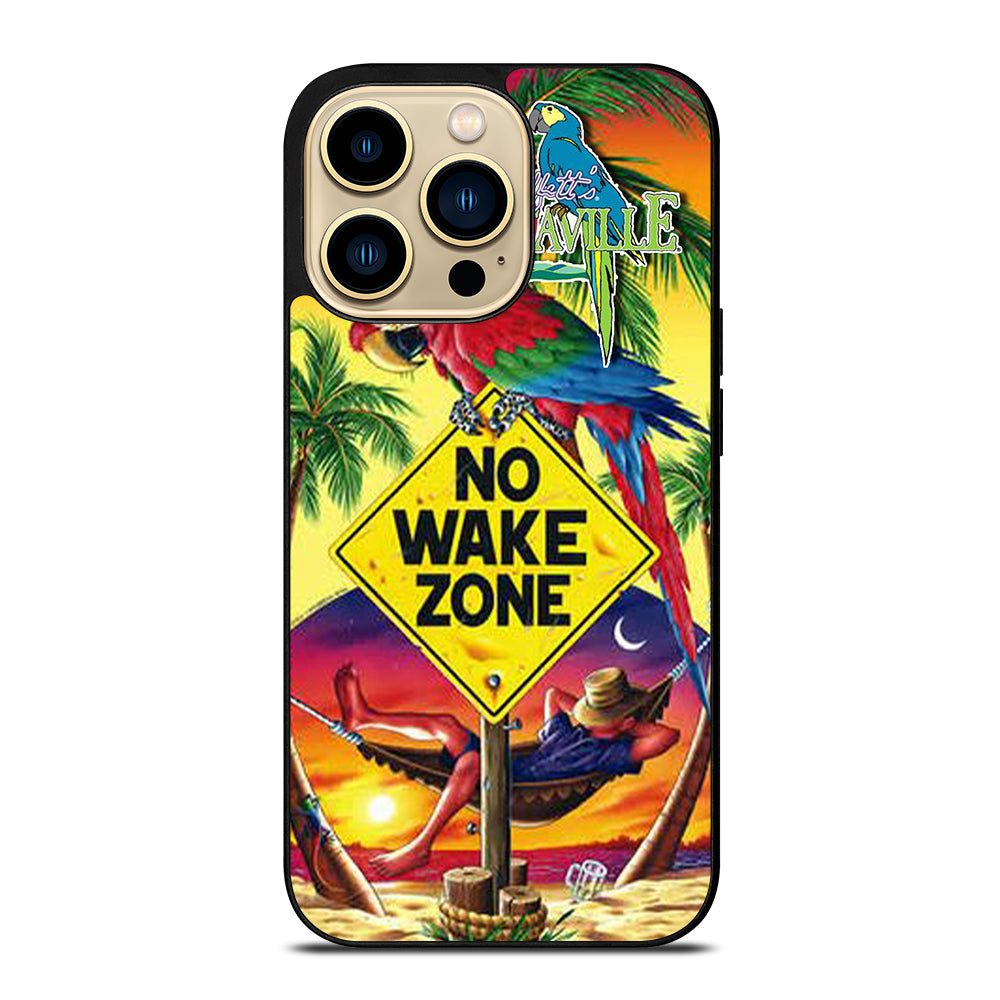 MARGARITAVILLE JIMMY BUFFETT'S NO WAKE ZONE iPhone 14 Pro Max Case Cover