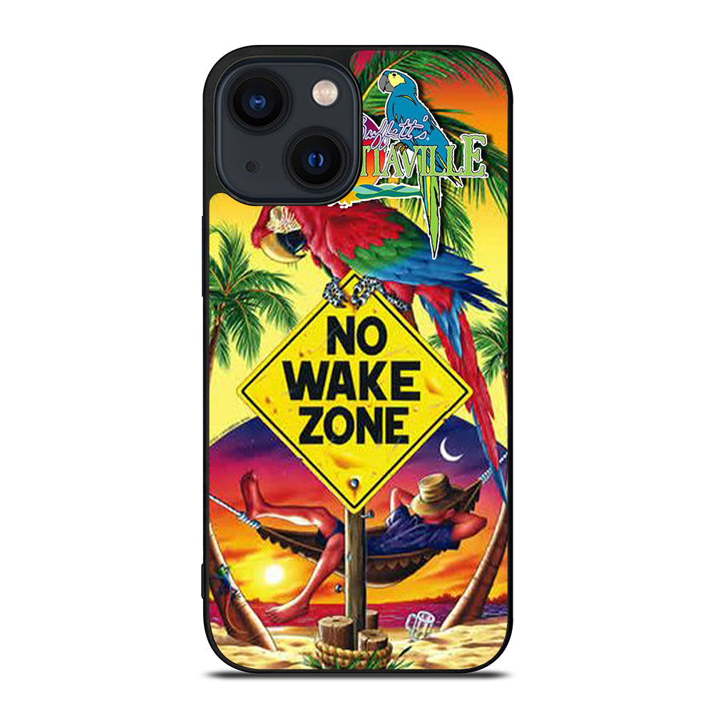 MARGARITAVILLE JIMMY BUFFETT'S NO WAKE ZONE iPhone 14 Plus Case Cover
