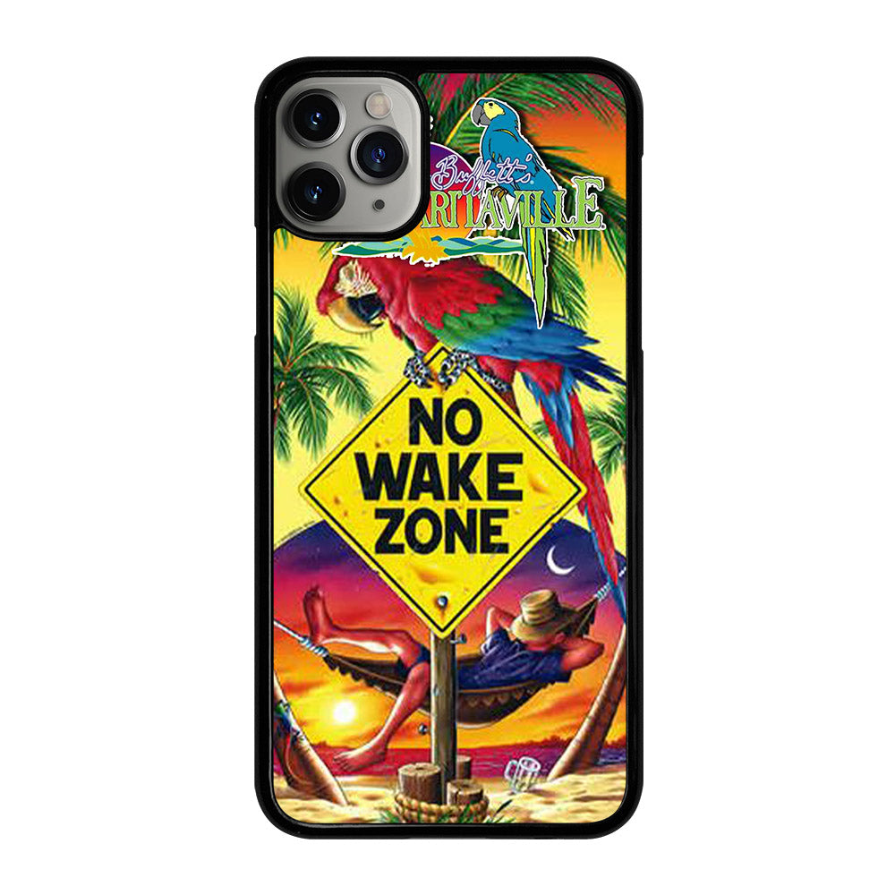 MARGARITAVILLE JIMMY BUFFETT'S NO WAKE ZONE iPhone 11 Pro Max Case Cover