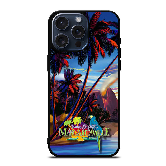 MARGARITAVILLE JIMMY BUFFETT'S PALM iPhone 15 Pro Max Case Cover