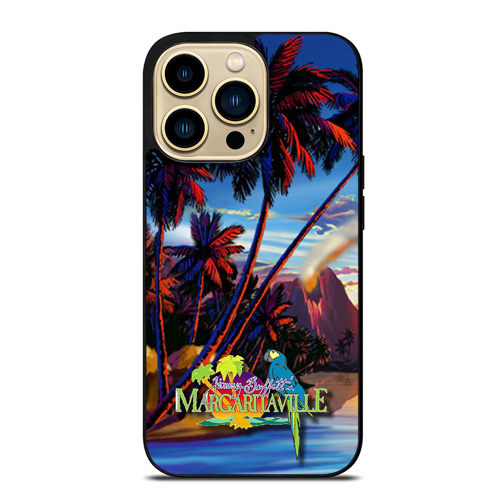 MARGARITAVILLE JIMMY BUFFETT S PALM iPhone 14 Pro Max Case Cover