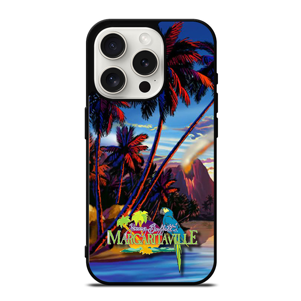 MARGARITAVILLE JIMMY BUFFETT'S PALM iPhone 15 Pro Case Cover