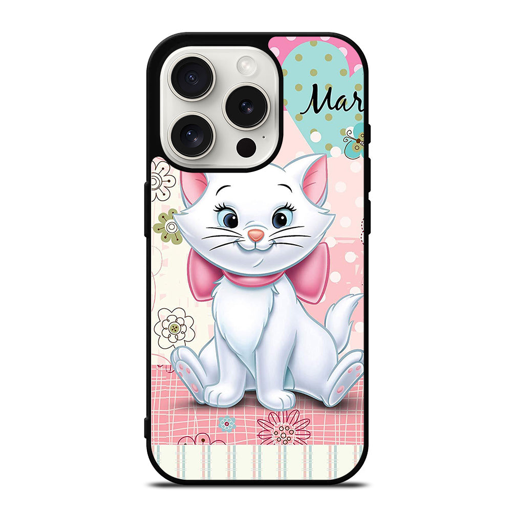 MARIE THE ARISTOCATS CAT CUTE CARTOON iPhone 15 Pro Case Cover