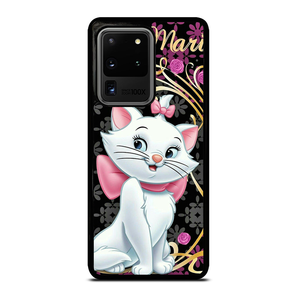 MARIE THE ARISTOCATS CAT FLORAL CARTOON Samsung Galaxy S20 Ultra Case Cover